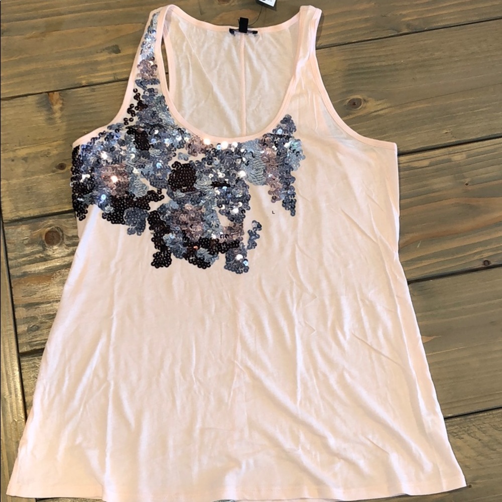 BNWT Express Sequin Top